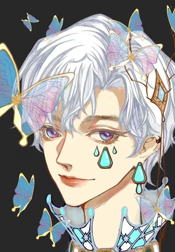 给小情敌涂色的几个步骤